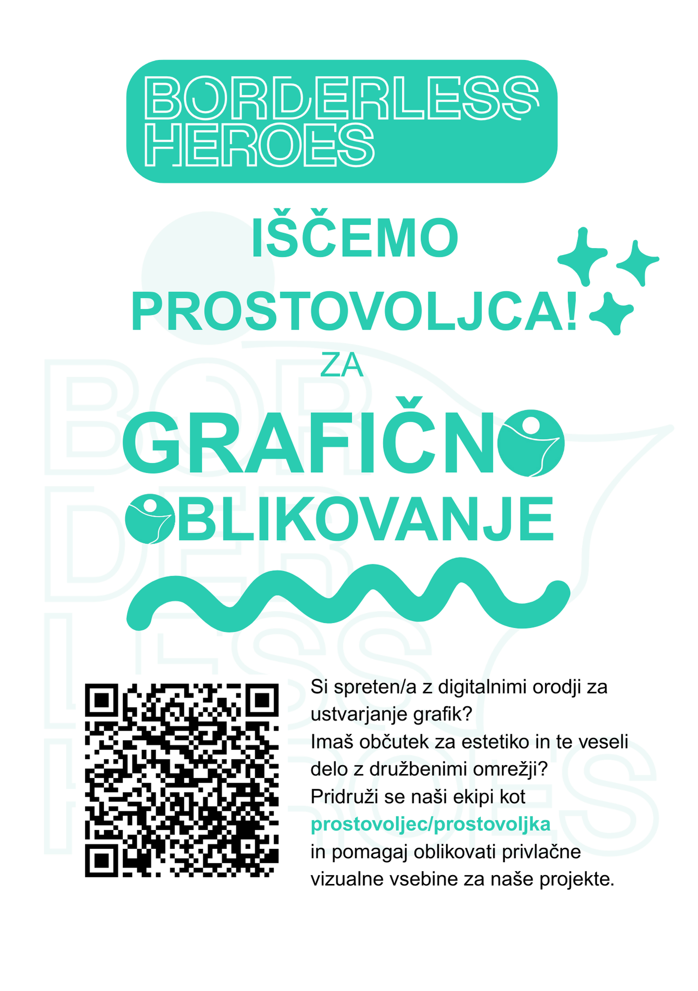 IŠČEMO PROSTOVOLJCA