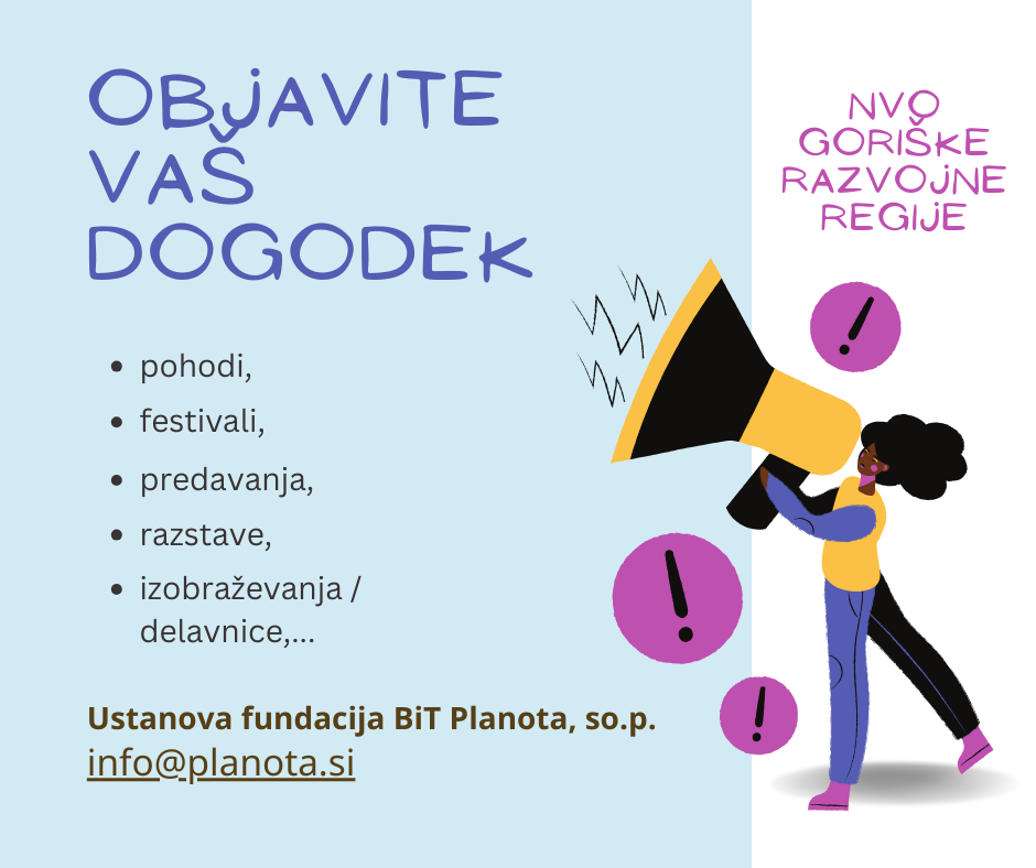 OBJAVITE VAŠ DOGODEK