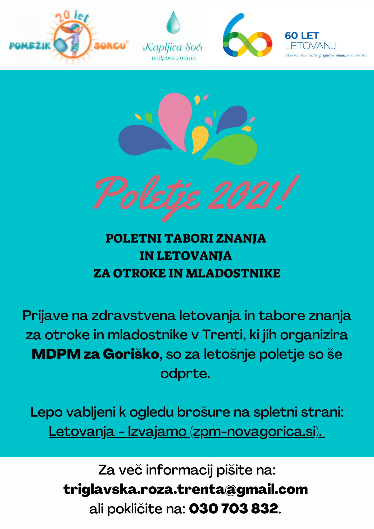 Odprte prijave objava MDPM za Goriško